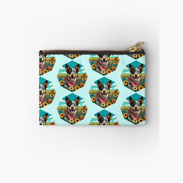 Item preview, Cattle Dog in a Field of Flowers designed and sold by Ghost on Toast.
