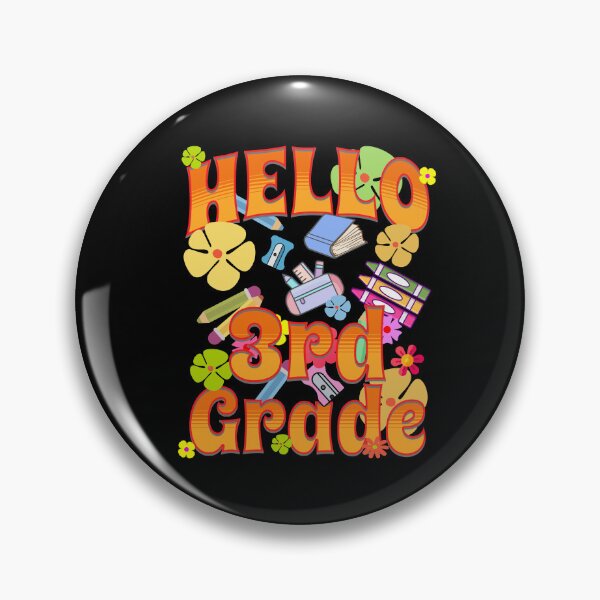 Item preview,  HELLO 3rd Grade designed and sold by NuttySqueaky.