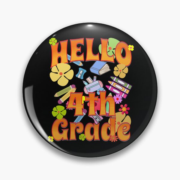 Item preview, HELLO 4th Grade  designed and sold by NuttySqueaky.