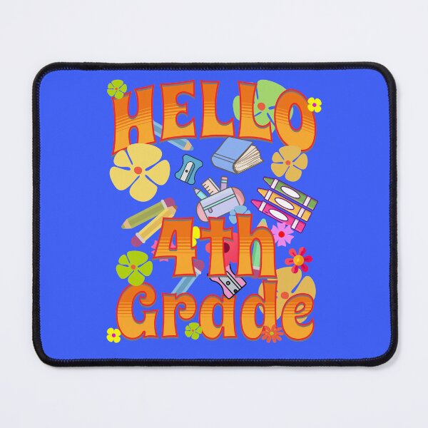 Item preview, HELLO 4th Grade designed and sold by NuttySqueaky.