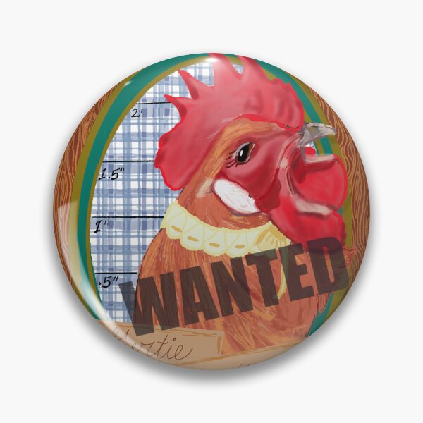 Item preview, Most Wanted-Gertie the Hen designed and sold by Cfrazierjones.