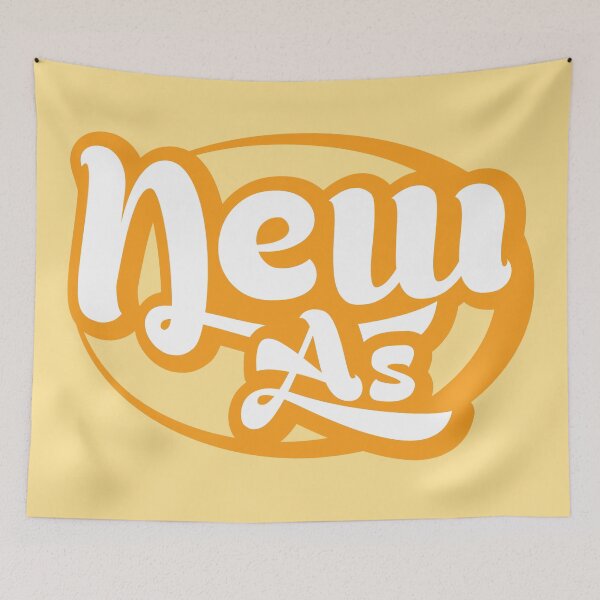 Item preview, New As typography designed and sold by designseventy.