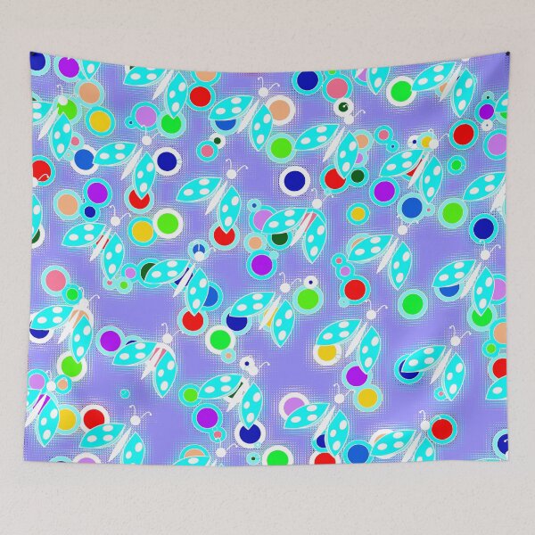 Item preview, Ladybug Blue Purple designed and sold by Czerra.