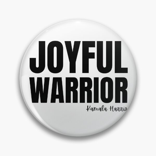 Item preview, Kamala Harris Joyful Warrior designed and sold by Idontwannaknow.