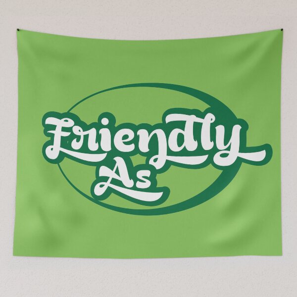 Item preview, Friendly As typography designed and sold by designseventy.