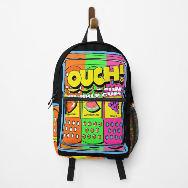 Item preview, Ouch! 3 Bubble Gum Flavors - Blue Outline designed and sold by The Abysmall.