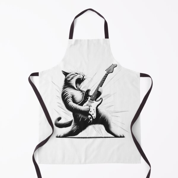 Item preview, Meow-sic Mania: The Rockstar Cat designed and sold by HAFIZ-DP.