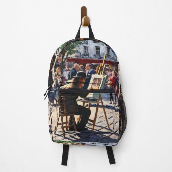 Item preview, Paris Street Artist - Capturing the Essence of Montmartre. By Carraann  designed and sold by CARRAANN.