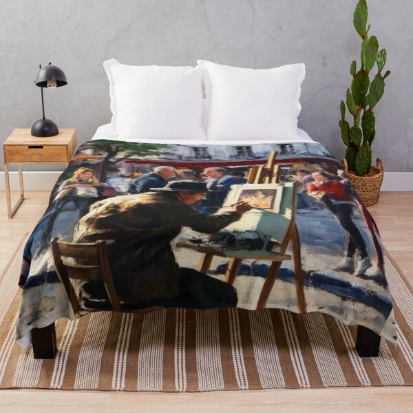 Item preview, Paris Street Artist - Capturing the Essence of Montmartre. By Carraann designed and sold by CARRAANN.