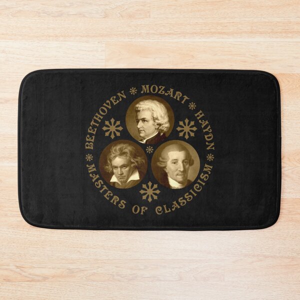 Item preview, Masters Of Classicism - Beethoven - Mozart - Haydn - Vintage Design - Old Gold - RB designed and sold by GrandArtists.