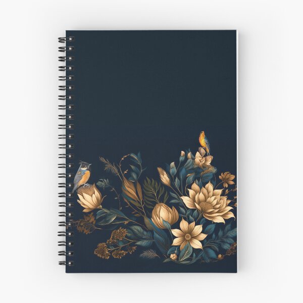 Item preview, Beautiful floral pattern with birds designed and sold by Leanne M Williams.