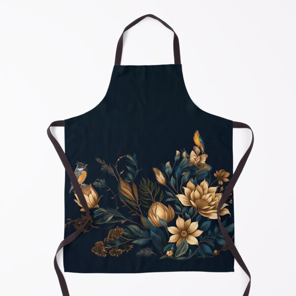 Item preview, Beautiful floral pattern with birds designed and sold by Leanne M Williams.