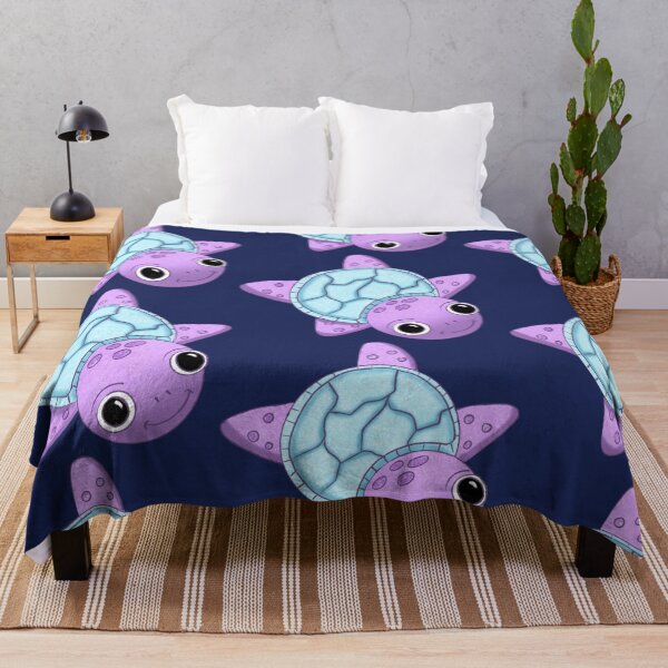Item preview, Blue-purple sea turtle designed and sold by Bylaong.