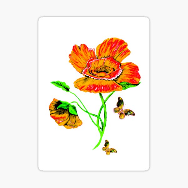 Item preview, Blooms and Butterflies  designed and sold by Linda Callaghan.