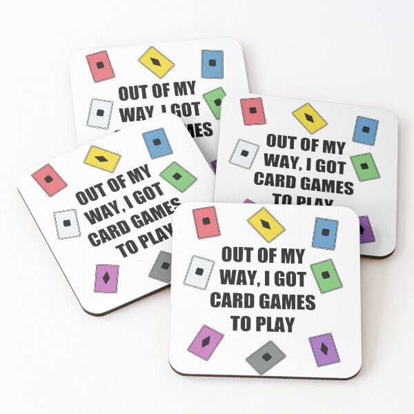 Item preview, OUT OF MY WAY I GOT CARD GAMES TO PLAY designed and sold by CyberSage001.