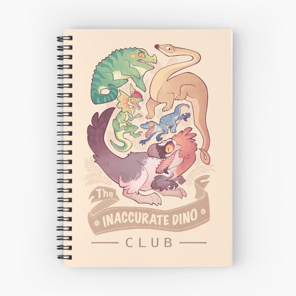 Item preview, The inaccurate dino club in light beige designed and sold by Colordrilos.