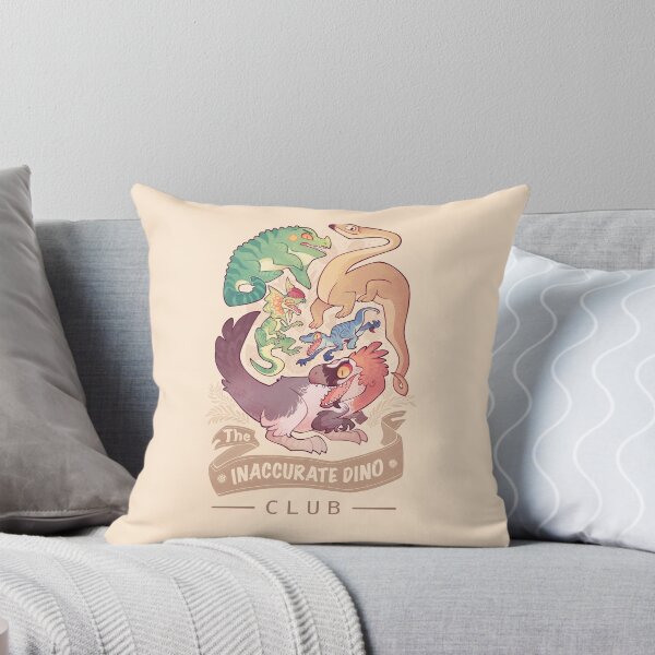 Item preview, The inaccurate dino club in light beige designed and sold by Colordrilos.