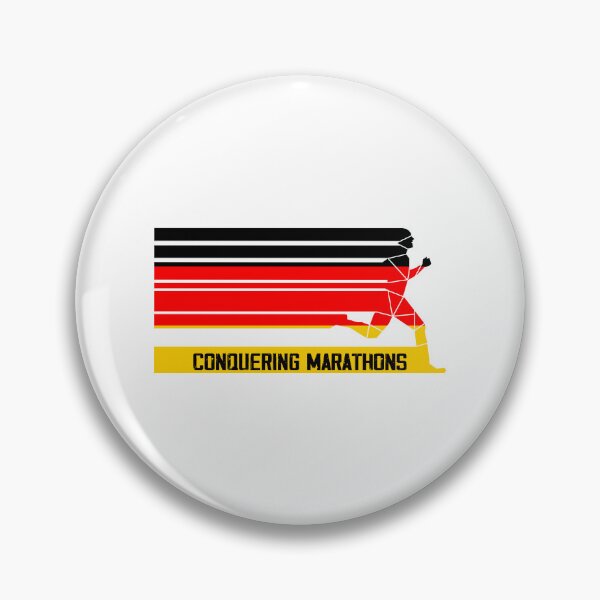 Item preview, CONQUERING MARATHONS, MARATHON MAN designed and sold by the Zarock Shop.