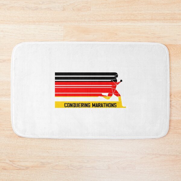 Item preview, CONQUERING MARATHONS, MARATHON MAN designed and sold by the Zarock Shop.