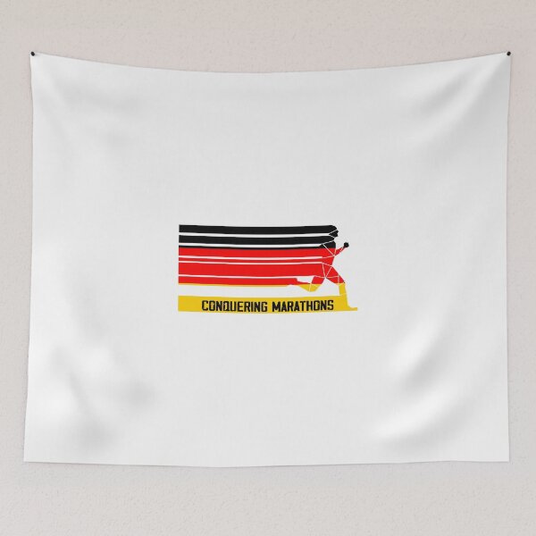 Item preview, CONQUERING MARATHONS, MARATHON MAN designed and sold by the Zarock Shop.