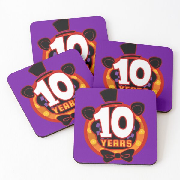Item preview, Five Nights At Freddys 10th Anniversary designed and sold by TheChipQueen.
