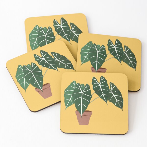 Item preview, alocasia amazonica interior plant designed and sold by alienrabbit.
