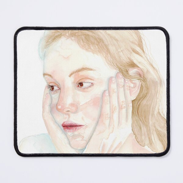 Item preview, 'it is what it is', watercolour painting, female portrait designed and sold by sarahkianaart.
