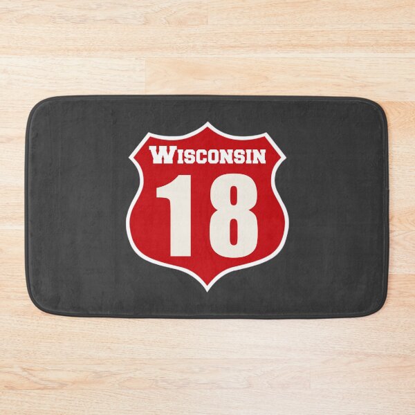 Item preview, Wisconsin Interstate Road Sign18 designed and sold by Lartheviking.