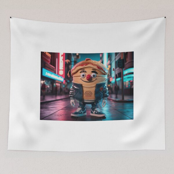Item preview, Damon Pancake: Retro & Fun Character Design designed and sold by Colorful-Garden.
