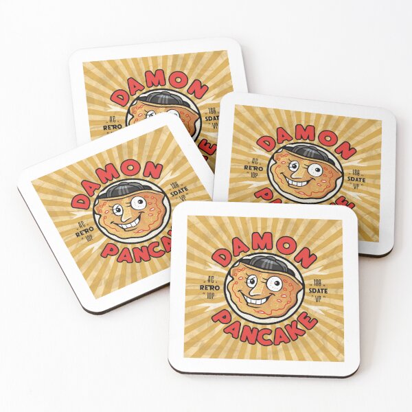 Item preview, Damon Pancake: Retro & Fun Character Design designed and sold by Colorful-Garden.