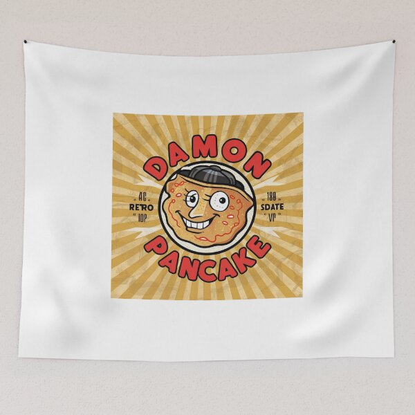 Item preview, Damon Pancake: Retro & Fun Character Design designed and sold by Colorful-Garden.