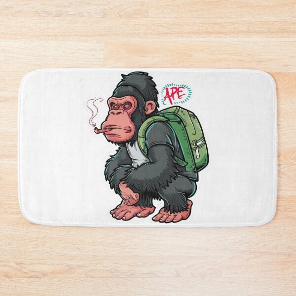 Item preview, Ape Smoking Cigar: Crypto Currency Swagger designed and sold by PING 999 STUDIO.