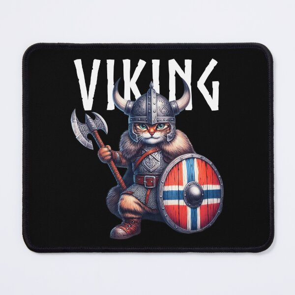 Item preview, Viking Cat Norwegian Defender of Valhalla designed and sold by HolidayT-Shirts.