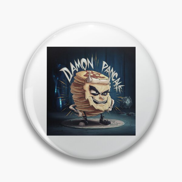 Item preview, Damon Pancake: Retro & Fun Character Design designed and sold by Colorful-Garden.