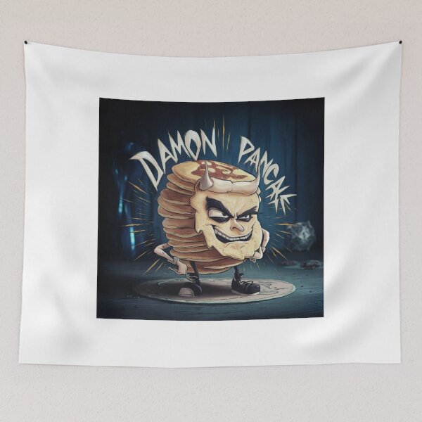 Item preview, Damon Pancake: Retro & Fun Character Design designed and sold by Colorful-Garden.