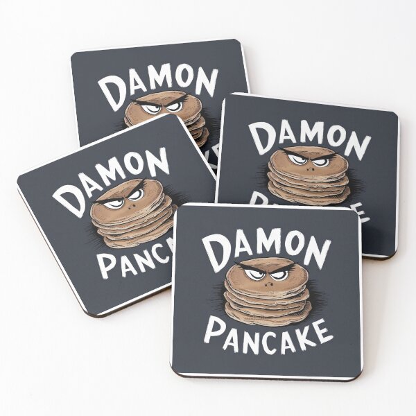 Item preview, Damon Pancake: Retro & Fun Character Design designed and sold by Colorful-Garden.