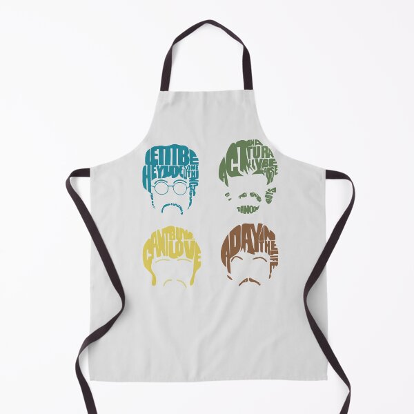 Item preview, Fab 4 Typography designed and sold by Fanverse Merchandise.