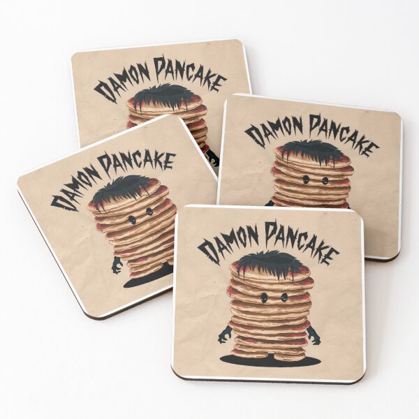 Item preview, Damon Pancake: Retro & Fun Character Design designed and sold by Colorful-Garden.