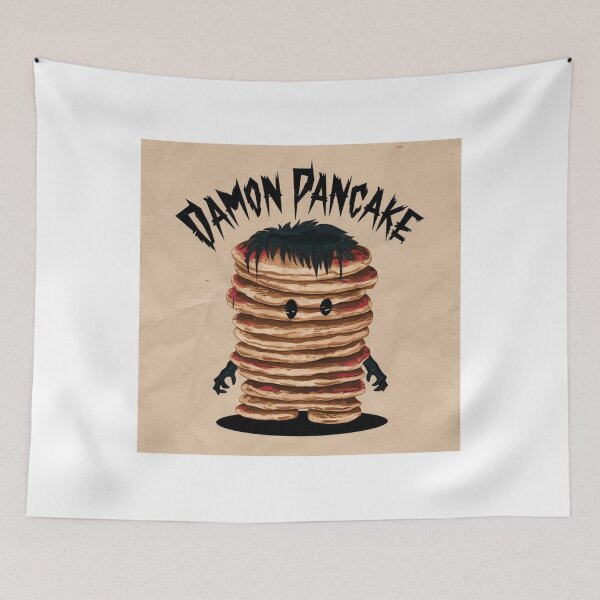 Item preview, Damon Pancake: Retro & Fun Character Design designed and sold by Colorful-Garden.