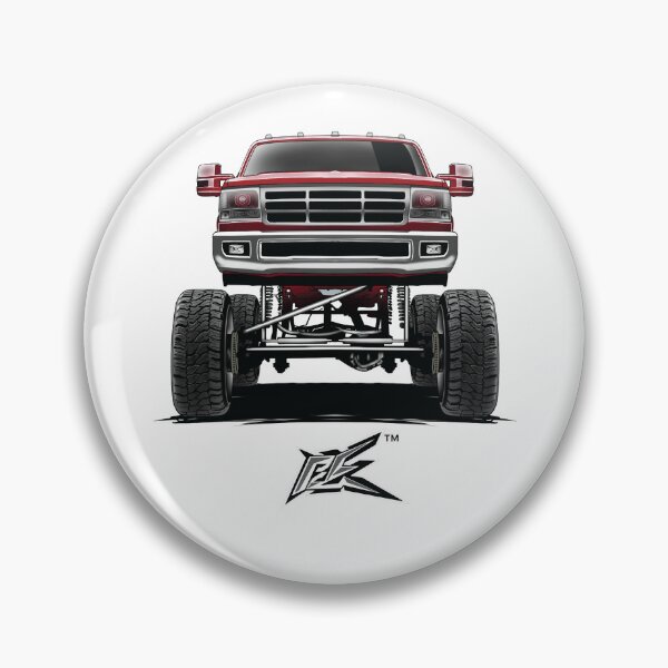 Item preview, ford f250 ranger lifted truck deep red  designed and sold by NaquashM.
