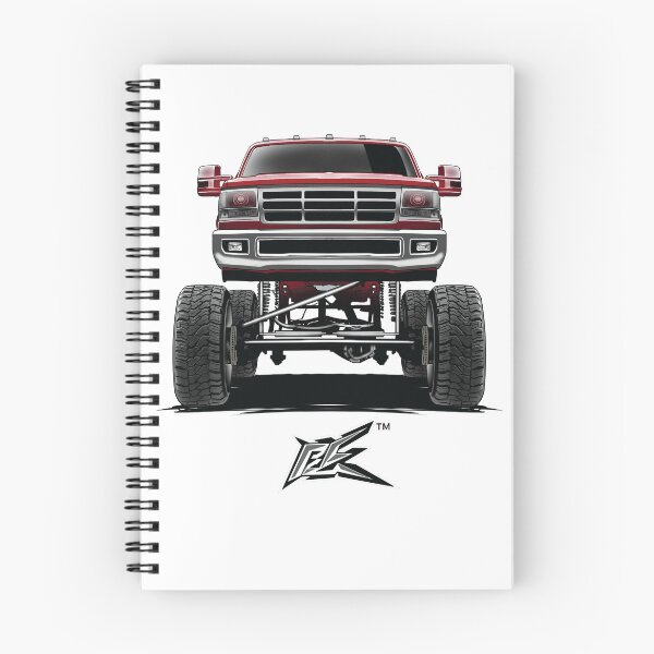 Item preview, ford f250 ranger lifted truck deep red  designed and sold by NaquashM.