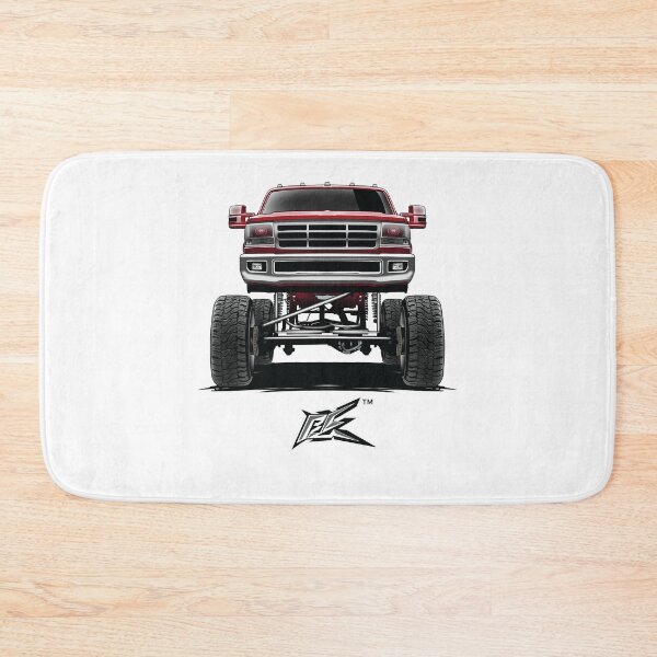 Item preview, ford f250 ranger lifted truck deep red  designed and sold by NaquashM.