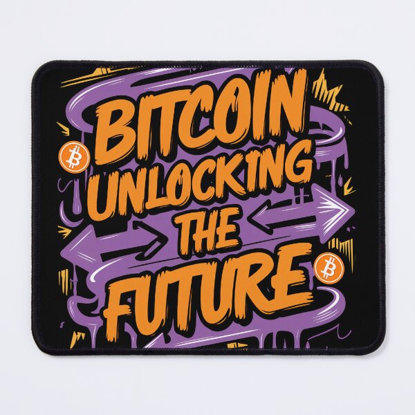 Item preview, Bitcoin Future Unlocking the Future designed and sold by RadDeck.