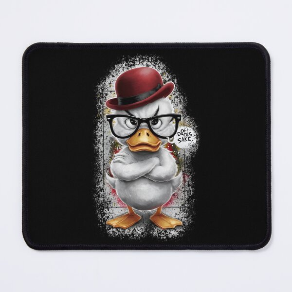 Item preview, Angry duck with hat designed and sold by graphicnew.