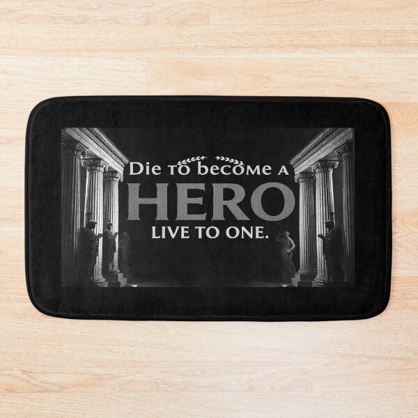 Item preview, Die to become a hero, live as one  designed and sold by COOLKJS0.