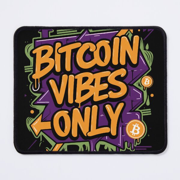 Item preview, Bitcoin Vibes Only designed and sold by RadDeck.