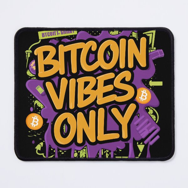 Item preview, Crypto Trading Bitcoin Vibes Only designed and sold by RadDeck.