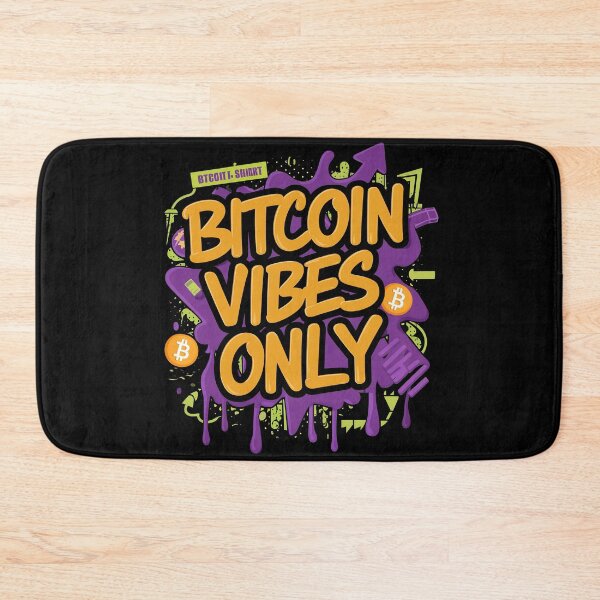 Item preview, Crypto Trading Bitcoin Vibes Only  designed and sold by RadDeck.
