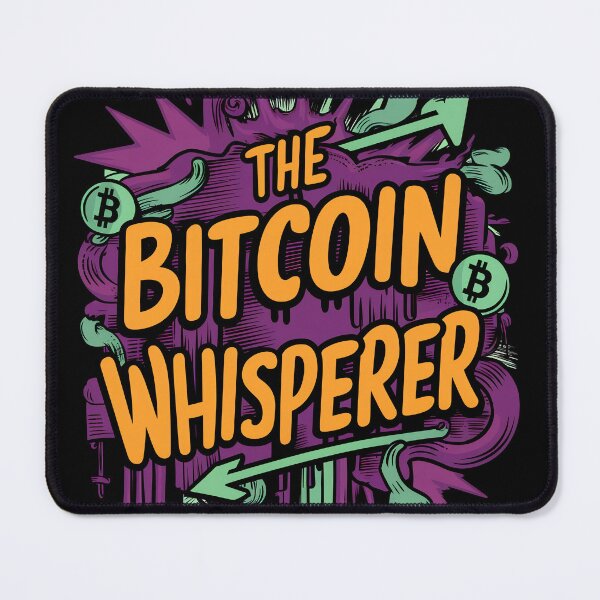 Item preview, Blockchain Power The Bitcoin Whisperer designed and sold by RadDeck.