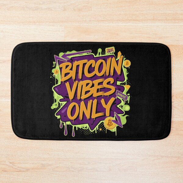 Item preview, Crypto Future Bitcoin Vibes Only  designed and sold by RadDeck.